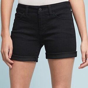 ANTHROPOLOGIE | PILCRO Stet Denim Shorts in Black